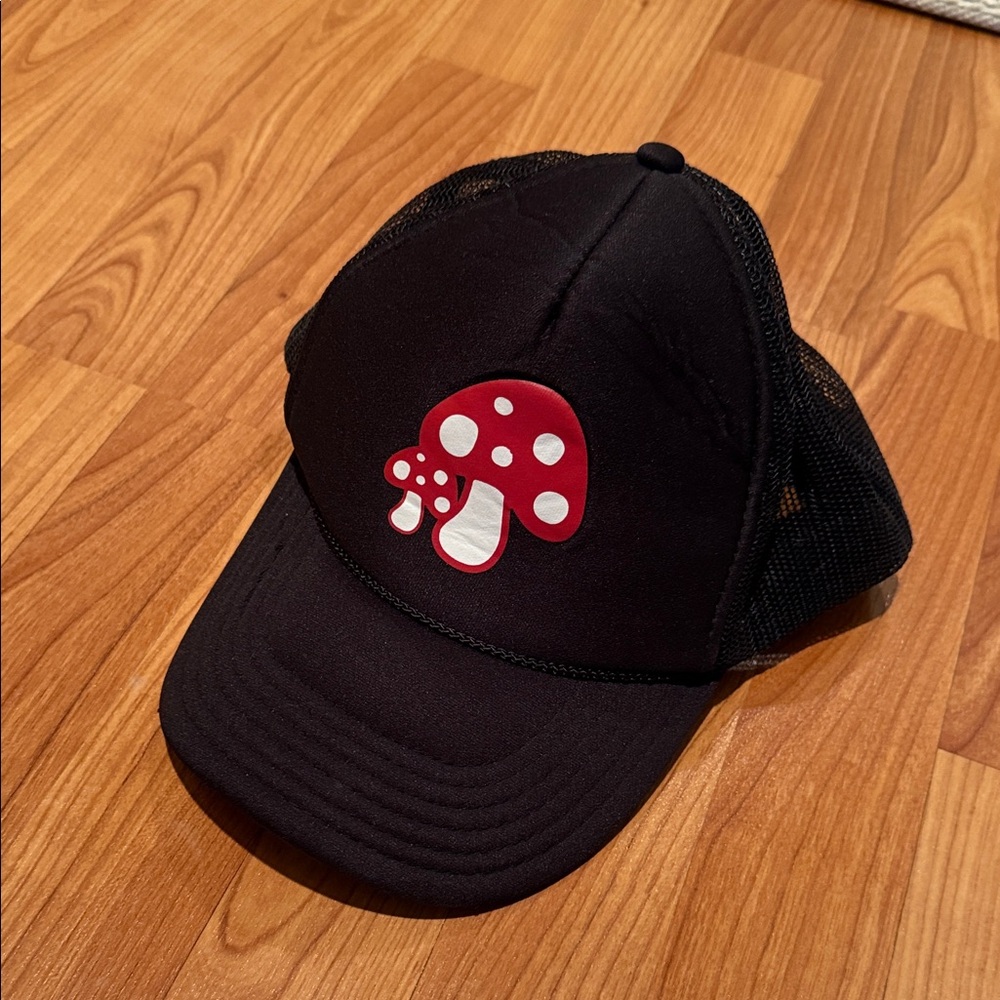 Urban Outfitters Black Mushroom Cap